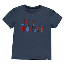 Jack Wolfskin Brand T-shirt Boys